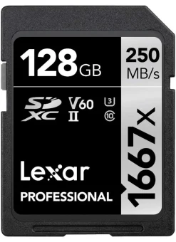 Fashion 128GB Professional 1667x UHS-II SDXC Memory Card Memory Cards|Memory Cards