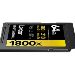 New 64GB Professional GOLD Series 1800x UHS-II SDXC Memory Card Memory Cards|Memory Cards