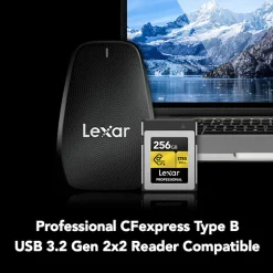 Clearance 256GB Professional GOLD Series CFexpress Type B Memory Card Memory Cards|Memory Cards
