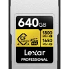 Sale 640GB Professional GOLD Series CFexpress 4.0 Type A Memory Card Memory Cards|Memory Cards