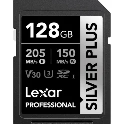 Outlet 128GB Professional SILVER PLUS UHS-I SDXC Memory Card Memory Cards|Memory Cards