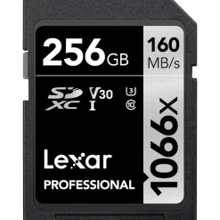 New 256GB Professional 1066x UHS-I SDXC Memory Card (SILVER Series) Memory Cards|Memory Cards