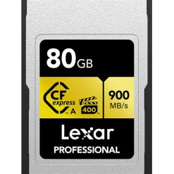 Online 80GB Professional GOLD Series CFexpress Type A Memory Card Memory Cards|Memory Cards