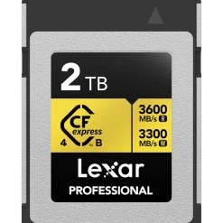 Best 2TB Professional GOLD Series CFexpress 4.0 Type B Memory Card Memory Cards|Memory Cards
