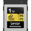 Clearance 1TB Professional GOLD Series CFexpress 4.0 Type B Memory Card Memory Cards|Memory Cards