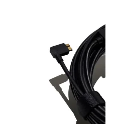 Clearance 31.1 ft. Right Angle Micro-B to USB-C Tether Cable (Black) Cables