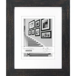 Fashion 11 x 14 in. Manhattan Frame (Rough Black) Frames Albums