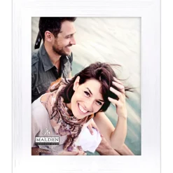 Online 8 x 10 in. Wide Linear Manhattan Frame (White) Frames Albums