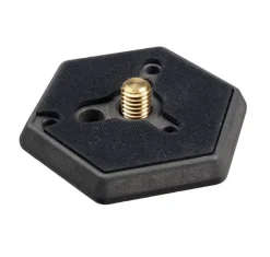 Clearance 030-38 Hexagonal Quick Release Plate with 3/8in. Screw Tripod Accessories