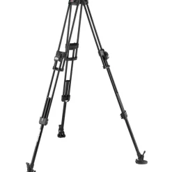 Clearance 612 Nitrotech Fluid Head with 645 FAST Twin Aluminum Tripod System and Bag Video Tripods & Supports