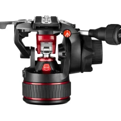 Online 612 Nitrotech Fluid Video Head and Carbon Fiber Twin Leg Tripod with Middle Spreader Video Tripods & Supports