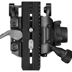 Online 612 Nitrotech Fluid Video Head and Carbon Fiber Twin Leg Tripod with Middle Spreader Video Tripods & Supports