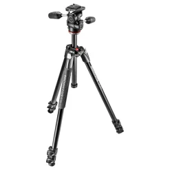 Hot MK290XTA3-3WUS 290 Xtra Aluminum Tripod with 804 3-Way Pan/Tilt Head Tripod Kits