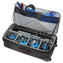 Sale Pro-Light Rolling Lighting Gear Organizer V2 (Medium, Black) Hard Cases & Large Bags