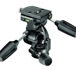 Fashion 808RC4 3-Way Standard Head with 410PL Quick Release Plate Tripod Heads