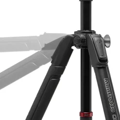 Fashion 3-Section Aluminum Video Tripod Kit with Fluid Head Tripod Kits