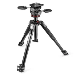 Best 190X Tripod with 804 3-Way Head and Quick Release Plate Tripod Kits