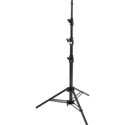Discount 6' 10" Light Medium Kit Aluminum Stand with Brake (Black) Light Stands