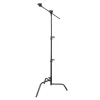Online 20" C-Stand with Sliding Leg, includes Grip Head & Arm Light Stands