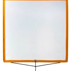 Best 40 x 40 in. White Artificial Silk Scrim Scrims & Flags