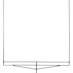 Best 40 x 40 in. White Artificial Silk Scrim Scrims & Flags