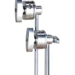 Best Chrome and Black Pocket C-Stands (5 in., 2-Pack) Light Stands