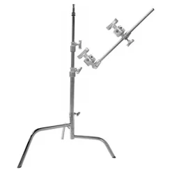 Online Hollywood  20" C+Stand with 20" Riser, Turtle Base, Grip Head & Arm Light Stands