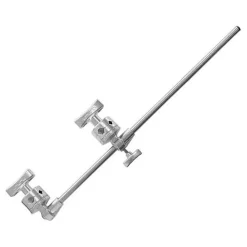 Fashion Hollywood 40in. Double Riser C Stand - Chrome Light Stands
