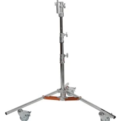 Fashion Junior Double Riser Rolling Steel Stand Light Stands