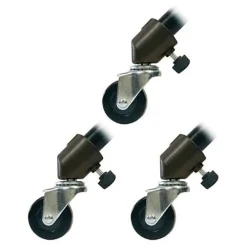 Fashion Wheel Set for Kit Stands (3) Light Stand Accessories
