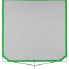 Hot 48x48 In. Solid Frame Scrim (Black Single) Scrims & Flags