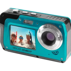 Fashion MN40WP Waterproof Digital Camera (Blue) Point & Shoot