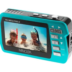Fashion MN40WP Waterproof Digital Camera (Blue) Point & Shoot