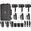 Fashion Forza 60C RGBLAC LED Spotlight 3-Light Kit with Rolling Hard Case Led Lights & Kits