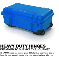 Fashion 935 Wheeled Hard Case with Foam Insert (Blue, 28.5L) Hard Cases & Large Equipment Bags|Hard Cases & Large Bags