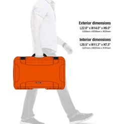 Sale 935 Wheeled Hard Case with Foam Insert (Orange, 28.5L) Hard Cases & Large Equipment Bags|Hard Cases & Large Bags