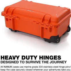Sale 935 Wheeled Hard Case with Foam Insert (Orange, 28.5L) Hard Cases & Large Equipment Bags|Hard Cases & Large Bags