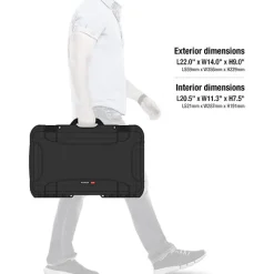 Discount 935 Wheeled Hard Case with Foam Insert (Black, 28.5L) Hard Cases & Large Equipment Bags|Hard Cases & Large Bags