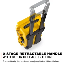New 935 Wheeled Hard Case with Foam Insert (Yellow, 28.5L) Hard Cases & Large Equipment Bags|Hard Cases & Large Bags