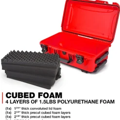 Sale 935 Wheeled Hard Case with Foam Insert (Red, 28.5L) Hard Cases & Large Equipment Bags|Hard Cases & Large Bags