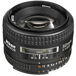 New AF Nikkor 50mm f/1.4D Autofocus Lens Normal Lenses