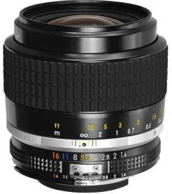 Hot Nikkor 35mm f/1.4 AIS Manual Focus Lens Wide Angle