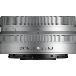 Sale NIKKOR Z DX 16-50mm f/3.5-6.3 VR Lens (Silver) Zoom Lenses