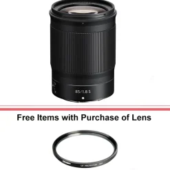 Discount NIKKOR Z 85mm f/1.8 S Lens Telephoto Lenses