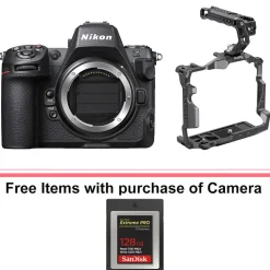 New Z 8 Mirrorless Digital Camera Body with SmallRig Cage Kit Mirrorless