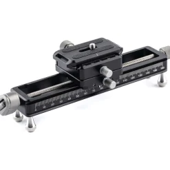 New Macro Focusing Rail NM-180 with 360-Degree Rotating Clamp Tripod Accessories
