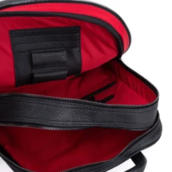 Discount Q Backpack (Black with Red Lining & Insert) Camera Bags