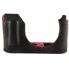Outlet Tagcase Casual Line Leder for Leica Q3 (Black with Red Lining) Camera Bags