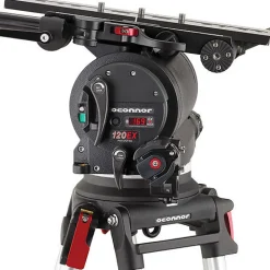 Best 120EX Fluid Head & Cine HD Mitchell Top Tripod with Ground Spreader Video Tripods & Supports