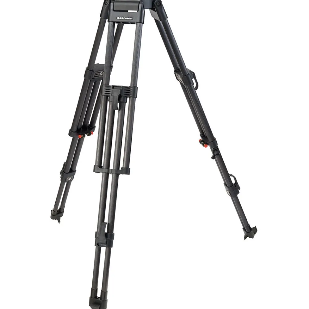 Discount 60L 2-Stage Carbon Fiber Tripod Legs with Mitchell Top Plate Video Tripods & Supports